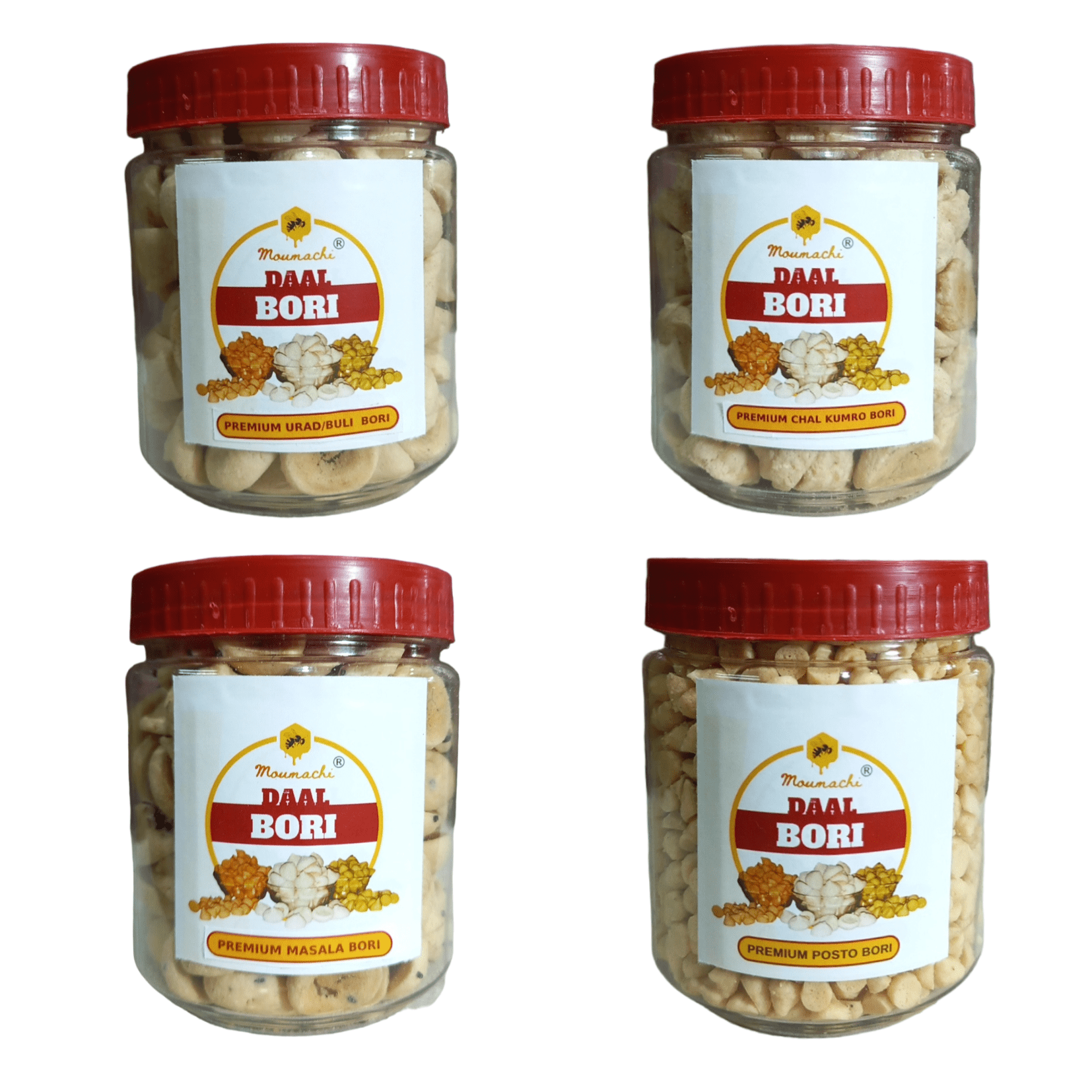 Urad,Masala,Chalkumro and Posto Dalbori Combo Pack